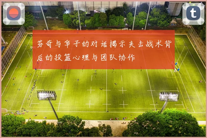 芬奇与华子的对话揭示夹击战术背后的投篮心理与团队协作