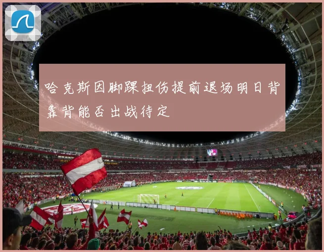 哈克斯因脚踝扭伤提前退场明日背靠背能否出战待定